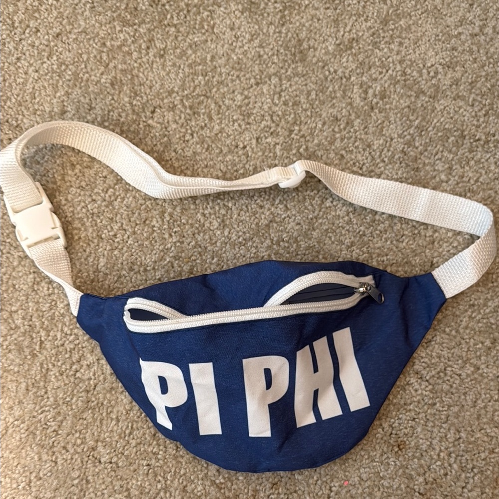 PI PHI Blue Fanny Pack